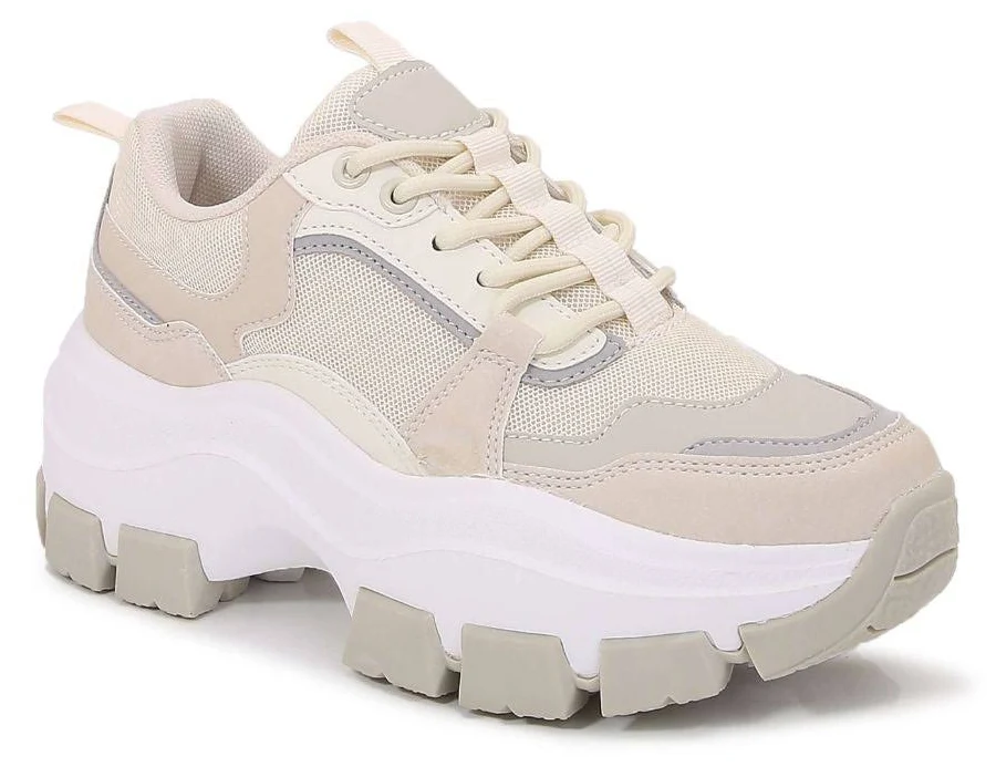 shoes Damian Chunky Sole Platform Sneakers Berness $63.99