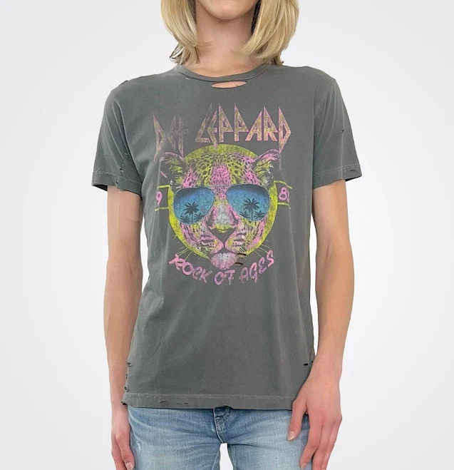 t-shirt Def Leppard Destroyed Sunglasses Tee 25 South Boutiques $58