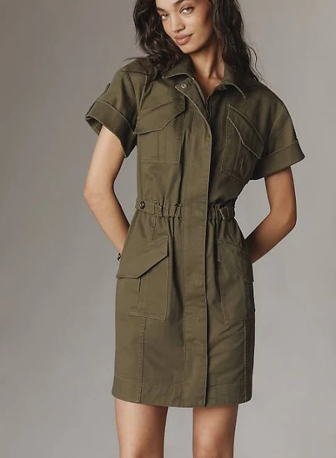 dress Derek Lam 10 Crosby Utility Mini Dress Anthropologie $495