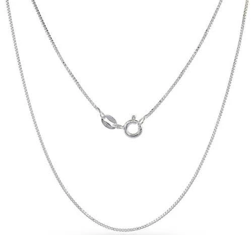 accessory Donatello Gian Women's Sterling Silver Thin Box Chain Necklace Nordstrom $29.99