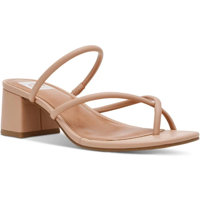 shoes Dv Dolce Vita Women's Lumena Strappy Slide Block-Heel Sandals Macy's $39