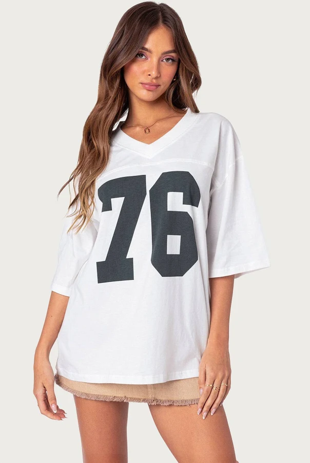 top Edikted Women's 76 Oversized T-Shirt edikted $19.2