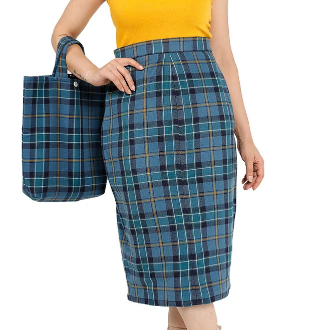skirt Eternal Grace Plaid Midi Skirt Scottish Kilt $45