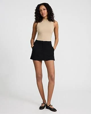boat neck top Express Women's Bodycon Light Compression Stretch Cotton Boat Neck Tank Top Express $34