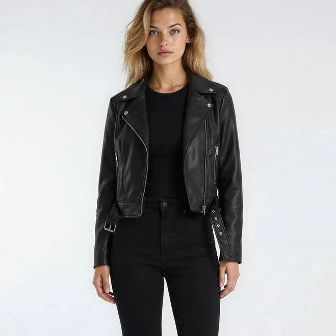 outerwear Faux Leather Moto Jacket Forever 21 $24.99