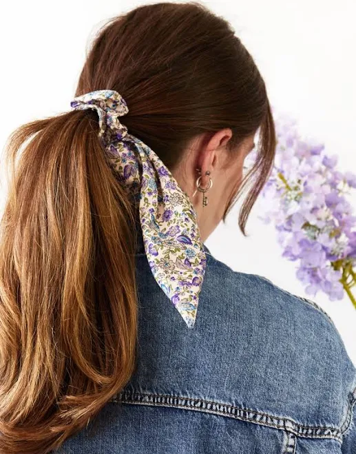 accessory Floral Scrunchie Scarf Ash & Rose $9.99