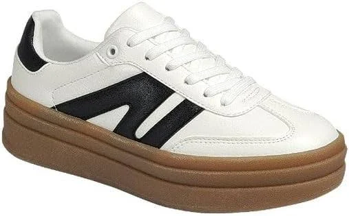 shoes Forever Link Low Top Chunky Platform Sneakers ShoeFad $29.99