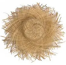 accessory Frayed Edge Straw Hats - Brown Bungalow Home $30