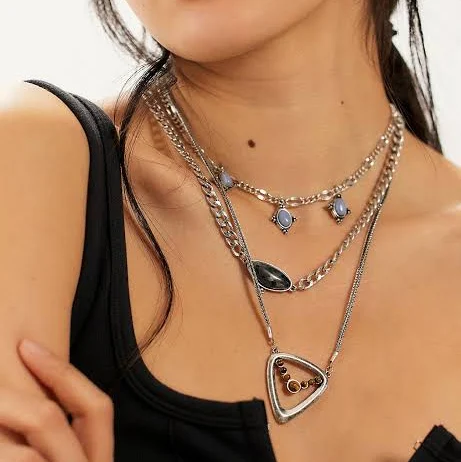 accessory Free People Horizons Semiprecious Stone Layer Necklace Free People $48