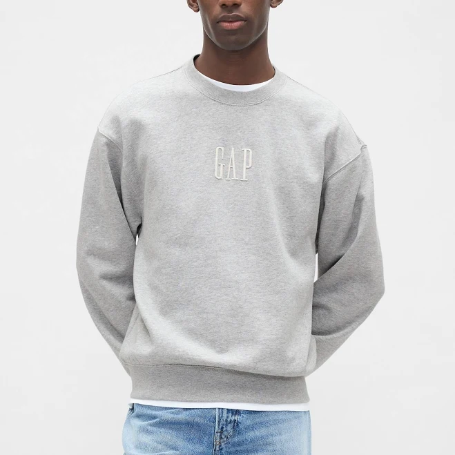 top Gap Heavyweight Oversized Sweatshirt Gap $25