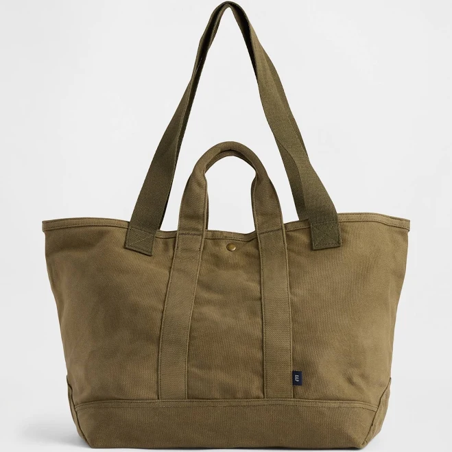 bag Gap Men's Waxed Canvas Tote Bag Gap $37