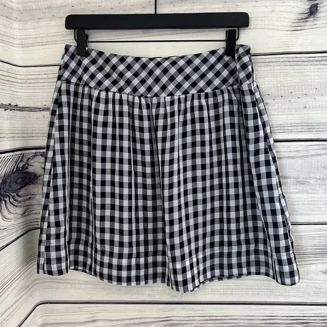 skirt Gap Navy & White Gingham Mini Skirt eBay - kelhart-2619 $25