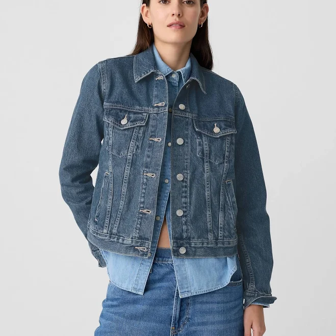 outerwear Gap Women's Icon Denim Jacket Gap Factory $31.99