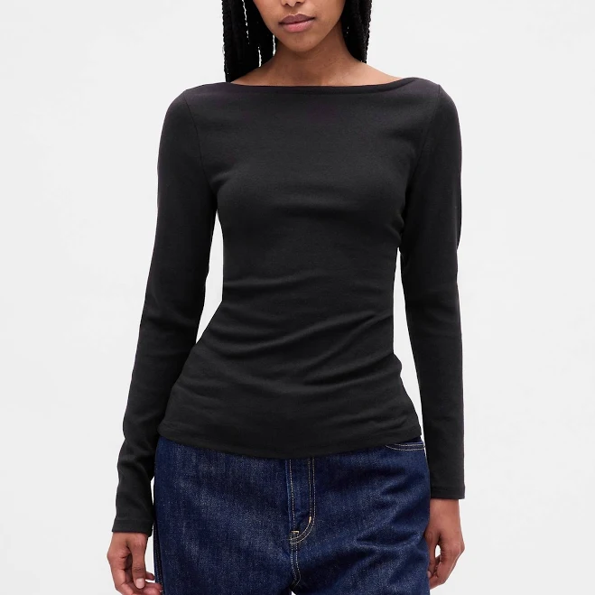 top Gap Women's Modern Boatneck T-Shirt Gap $31
