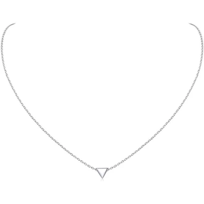 accessory Geometric Triangle Pendant Necklace ChicSilver Jewelry $46.99