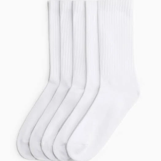 accessory H&M Ladies 5-Pack Ribbed Socks H&M $8.99
