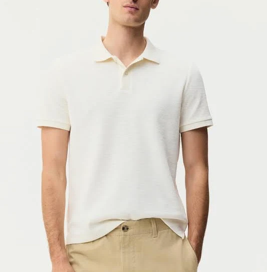 top H&M Men's Slim-Fit Jacquard-Knit Polo Shirt H&M $24.99