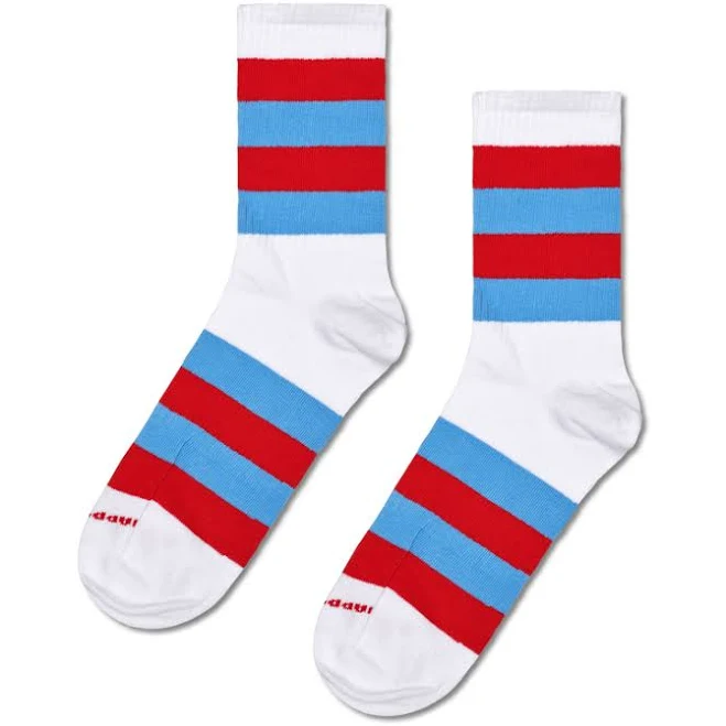 accessory Happy Socks Colorful Striped Crew Socks Fun Novelty Socks Happy Socks $18