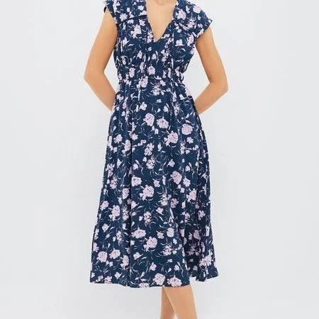dress Hyacinth House Amanda Abstract Floral Midi Dress Poshmark $88