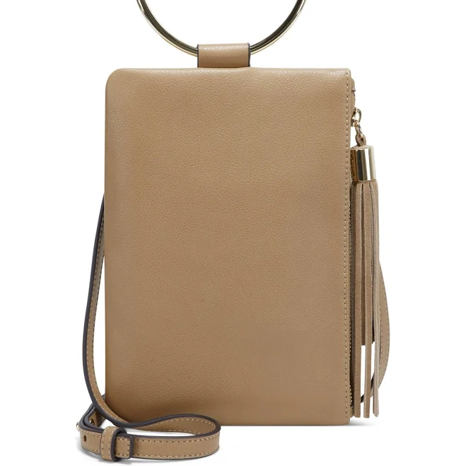 bag INC International Concepts Women's Charlii Bangle Handle Faux-Leather Crossbody Bag Macy's $24.75
