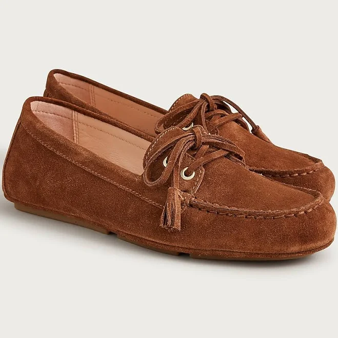 shoes J.Crew Women's Suede Driving Loafers J.Crew $99.5