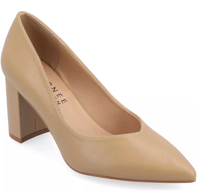 shoes Journee Collection Women's Simonne-Nw Pumps DSW $29.99