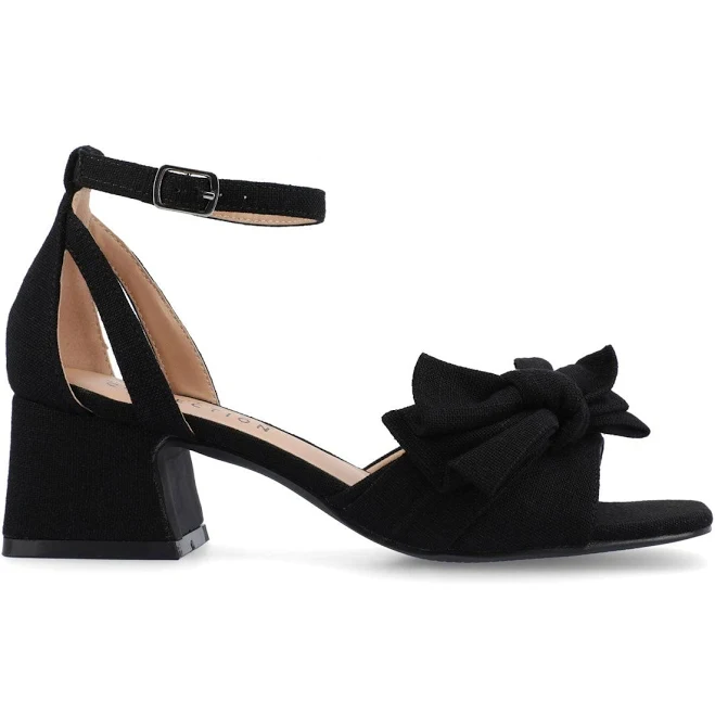 shoes Journee Collection Women's Zevi Block Heel Sandals with Memory Foam Insole Zappos.com $56.26