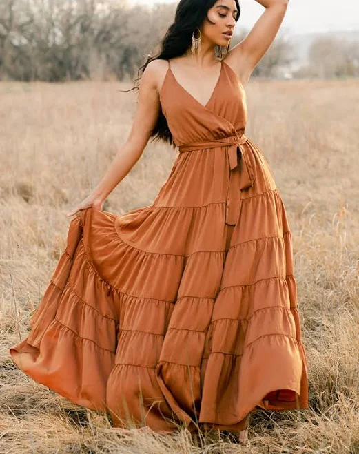 dress Joyfolie Zayla Boho Maxi Dress Joyfolie $68.6