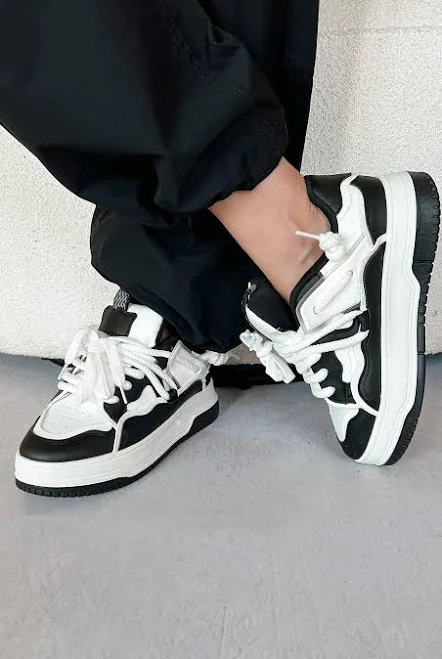 shoes Just Skate Women's Lace Up Platform Sneakers NanaMacs $29.99