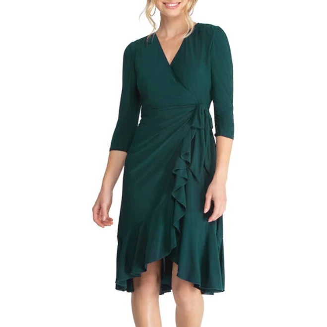 dress Kiyonna Women's Whimsy Wrap Dress Nordstrom $98