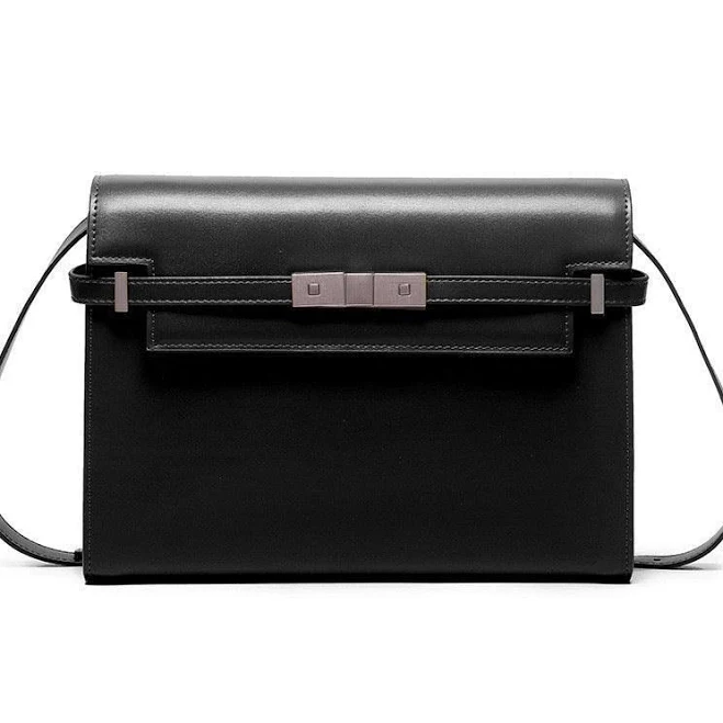 bag Leather Minimal Box Crossbody Bag Alexel Crafts $127.72