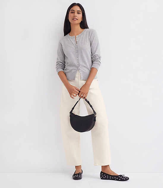 cardigan Loft Women's Modern Crew Neck Sweater LOFT $29.97