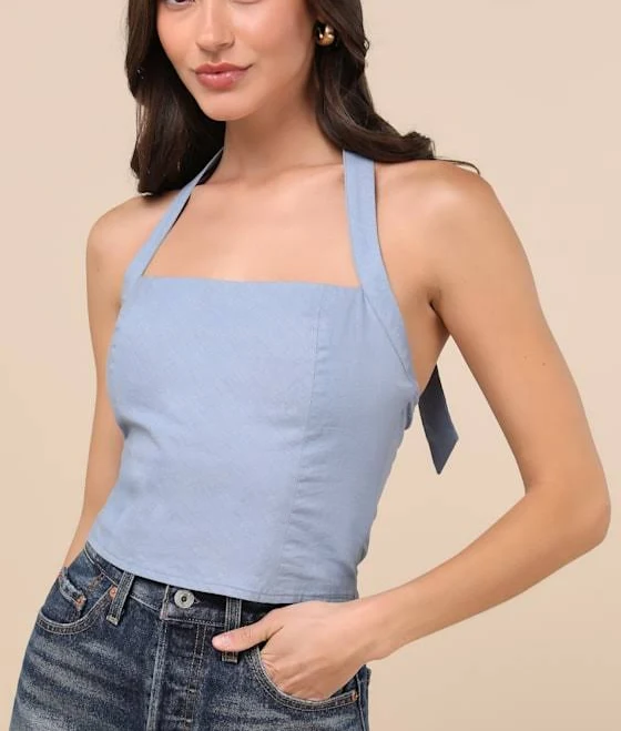 crop top Lulus Halter Crop Top Lulus $23