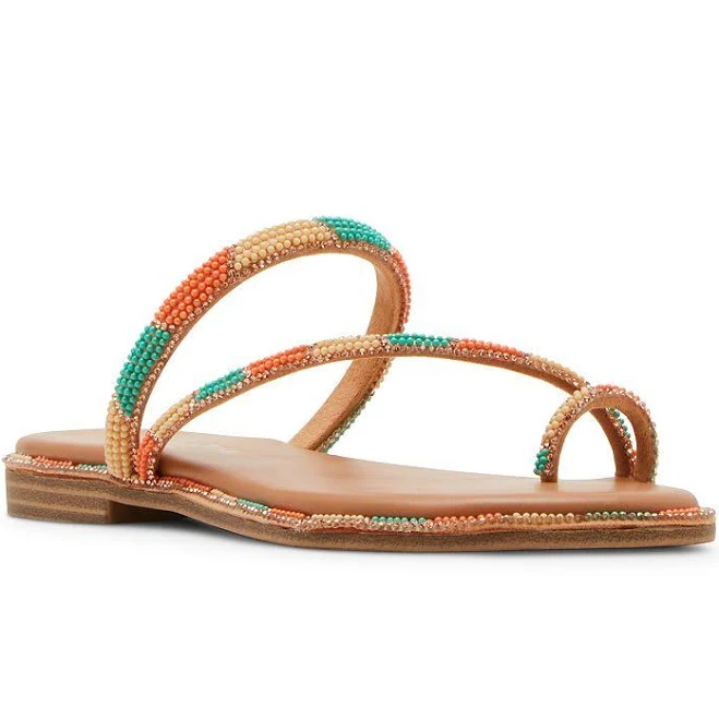 shoes Madden Girl Women's Spotlight Toe Loop Sandals Kohl's $33.99
