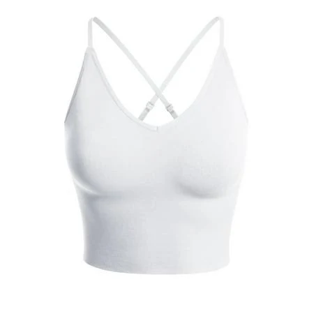 sports bra Made by Olivia Women's Seamless Padded Yoga Tank Top Walmart - Made by Olivia $19.99