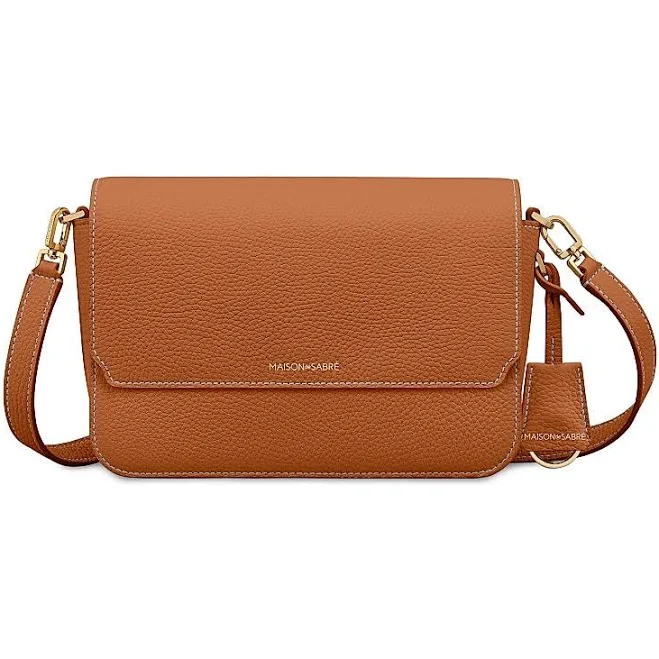 bag Maison de Sabre Medium Leather Flap Bag Saks Fifth Avenue $311.2