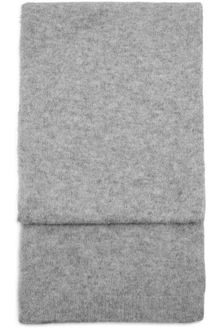 accessory MANGO Women's Plain Knitted Fringe Scarf Nordstrom $49.99