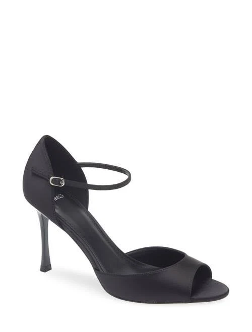 shoes MANGO Women's Satin Stiletto Sandals Nordstrom $49.99
