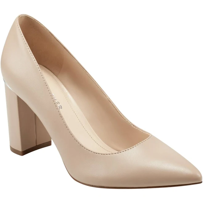 shoes Marc Fisher Women's Viviene High Block Heel Pumps Macy's $69.3
