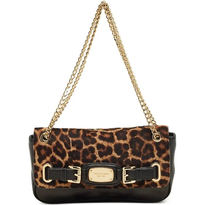 bag Michael Kors Hamilton Leopard-Print Shoulder Bag farfetch.com $282