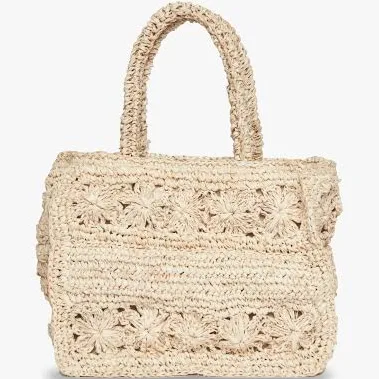 bag Mini Amina Straw Tote Bag KAYU $98