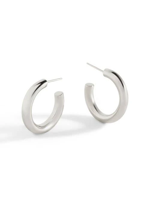 accessory Mint & Lily Women's Bold Hoop Inspirational Earrings in 925 Sterling Silver Nordstrom $79