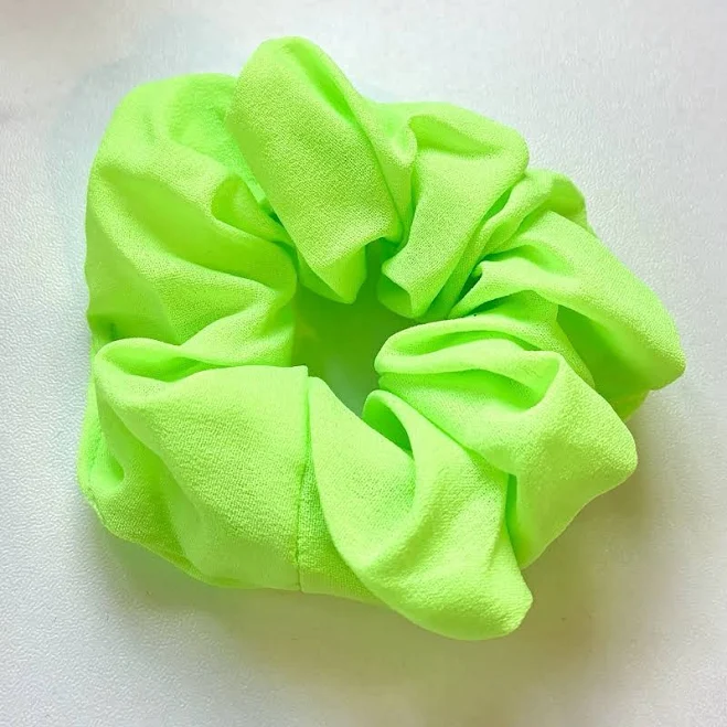 accessory Neon Scrunchie - Green eBay $2.49