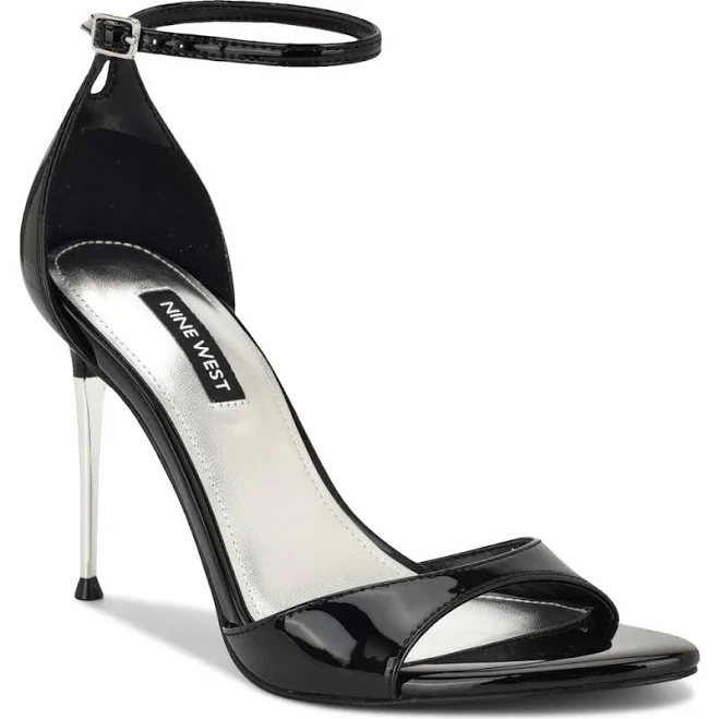 shoes Nine West Women's Serven Stiletto Patent Ankle Strap Sandals Nordstrom $65.4