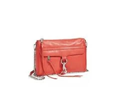 bag NWT Rebecca Minkoff Avery Red Saffiano Leather Chain Strap Crossbody Bag eBay $65