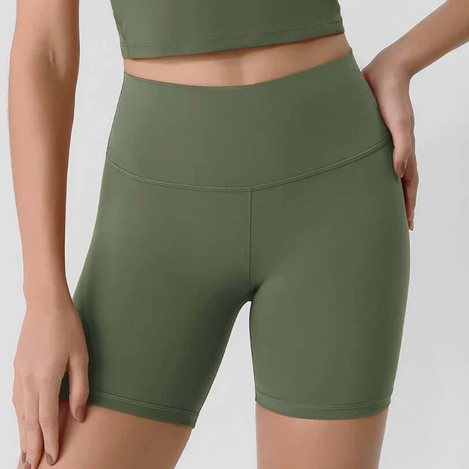 biker shorts Odlift 6" High Waist Biker Shorts ododos $14.98