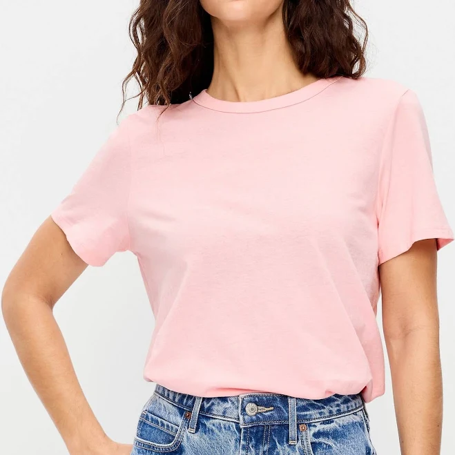 outfits Old Navy Women's Everywear Crew-Neck T-Shirt Old Navy $8.99