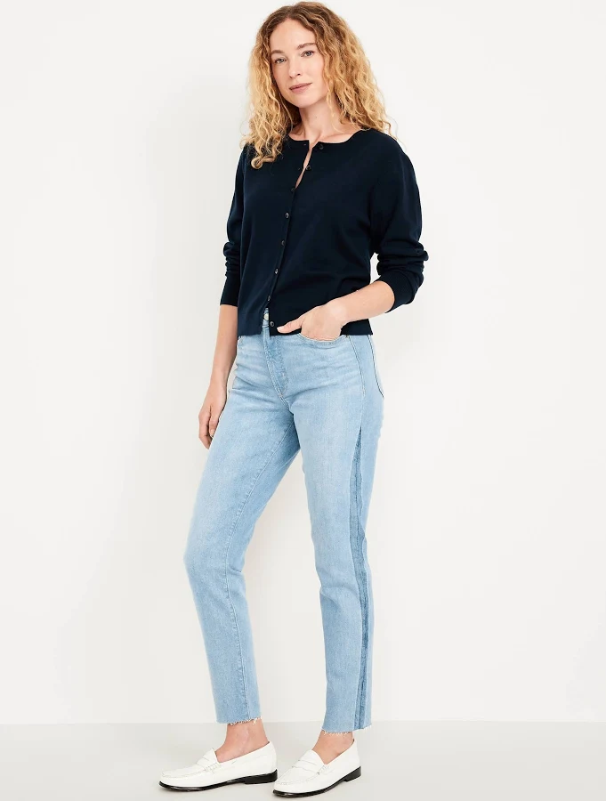 jeans Old Navy Women's High-Waisted OG Straight Ankle Jeans Old Navy $31.49