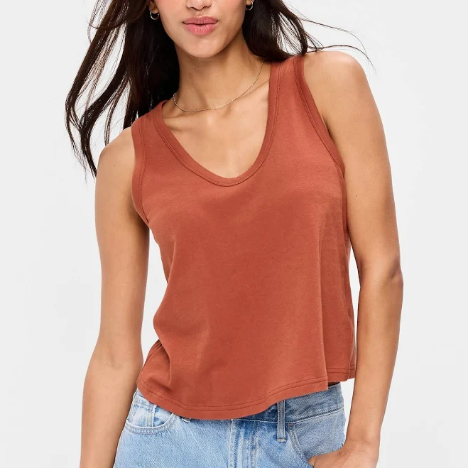 top Old Navy Women's Relaxed Scoop-Neck Tank Top Old Navy $7.49