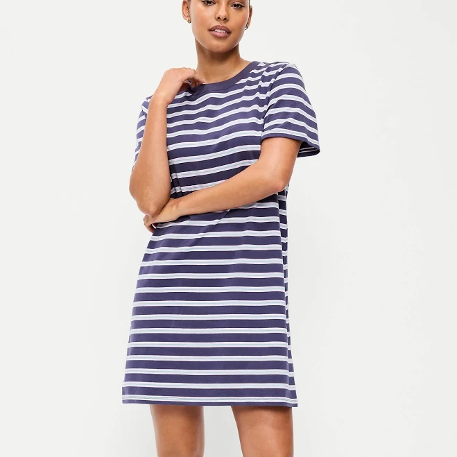 dress Old Navy Women's Vintage Crew-Neck Mini T-Shirt Dress Old Navy $12.49
